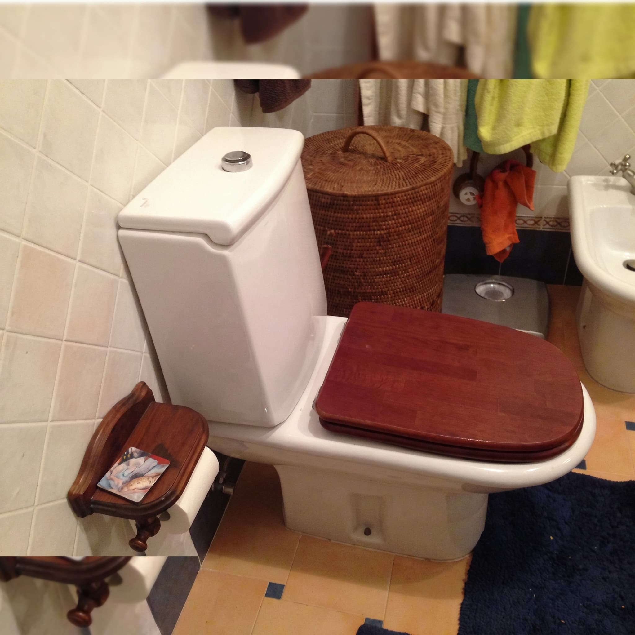 Tapa Wc compatible Duroplast Clodia de Ideal Standard blanca