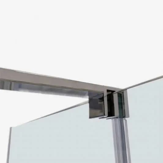 Mampara frontal fijo con puerta corredera KENNA FREE de GME