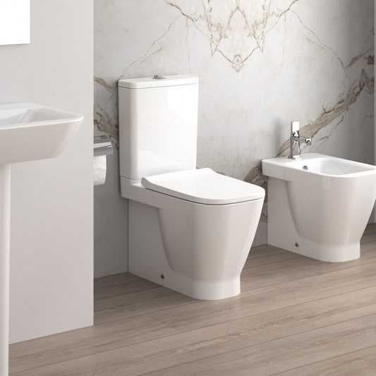 Tapa compatible Wc Duroplast Look de Unisan blanca