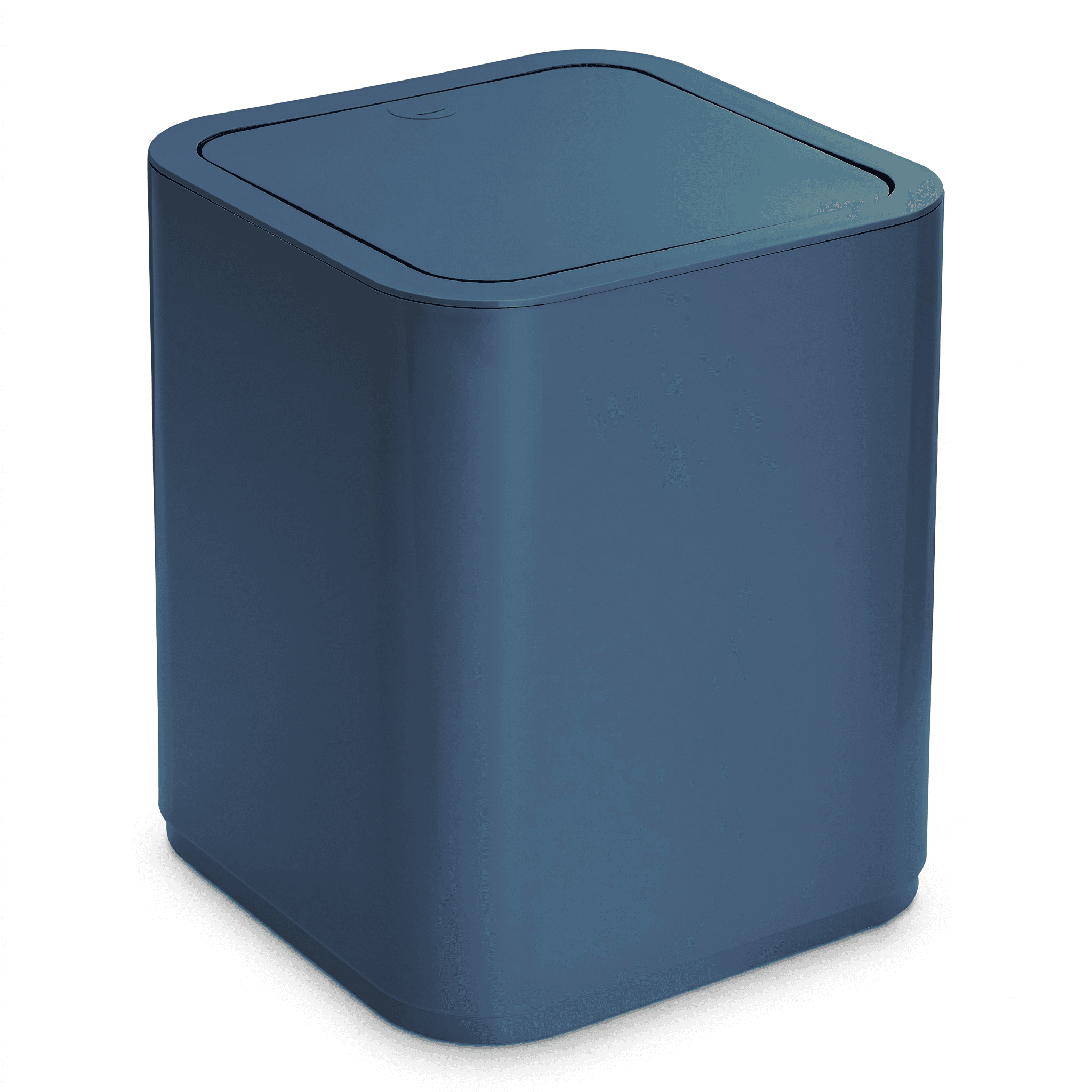PAPELERA 8 lt SEVENTY AZUL PETROLEO