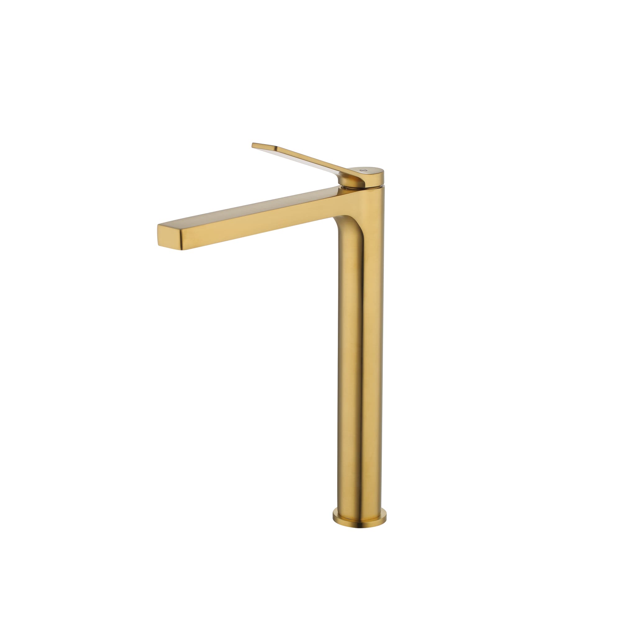 Grifo de lavabo de caño alto Tarsio oro cepillado 3202OR