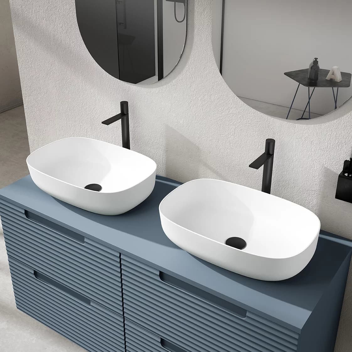 Mueble baño suspendido Kyoto Lacado de Visobath 60-80-100-120 TOP