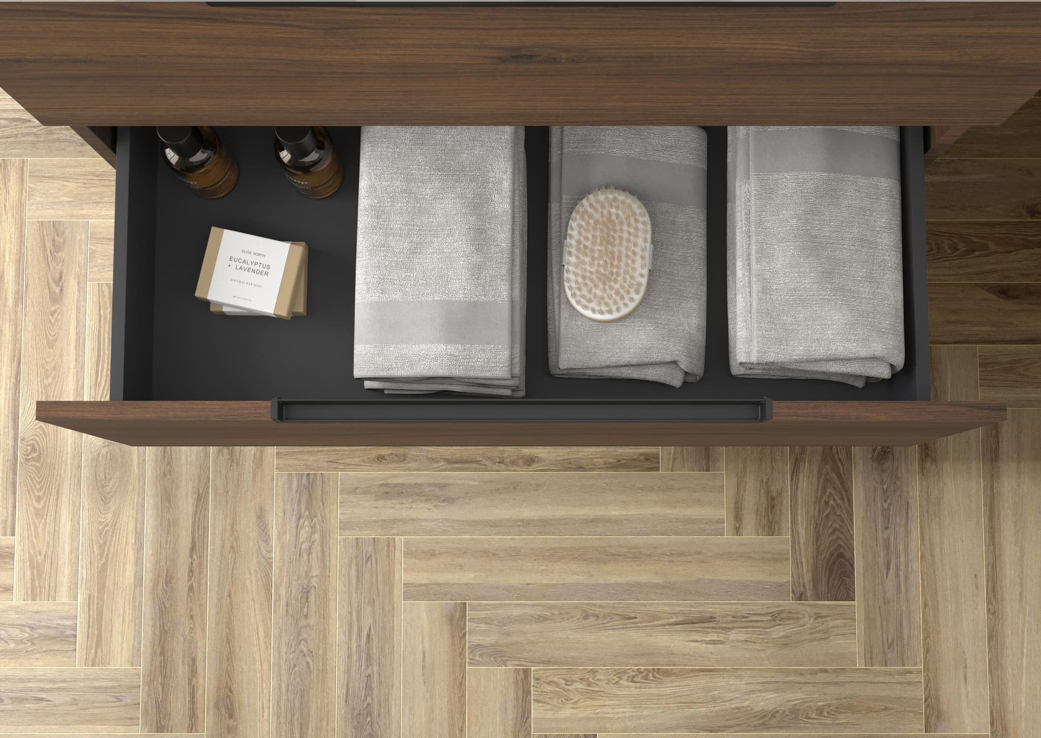 SALGAR LENI Mueble de baño suspendido con lavabo Constanza 120 2 pozas 4 colores