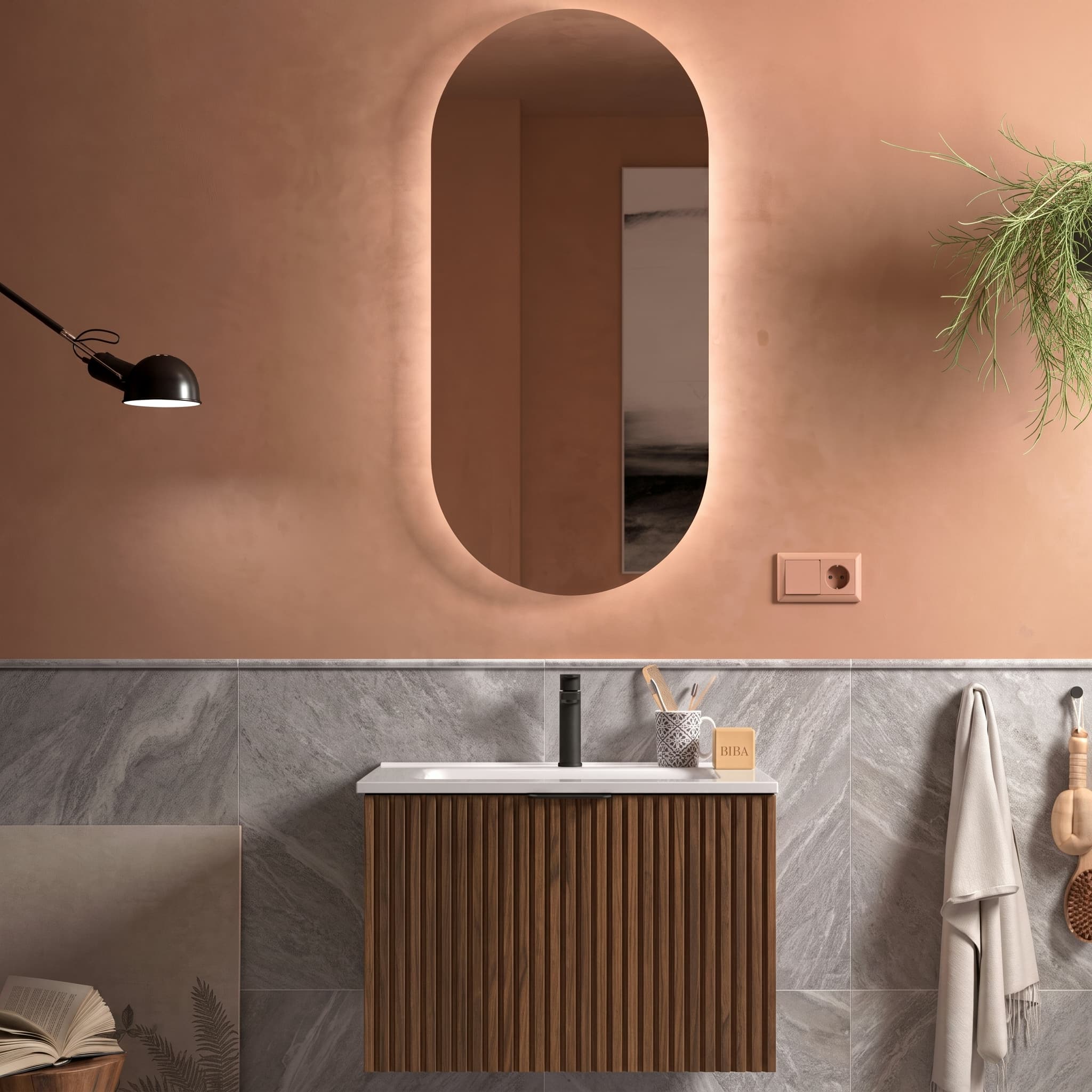 Mueble baño suspendido BIBA de Salgar