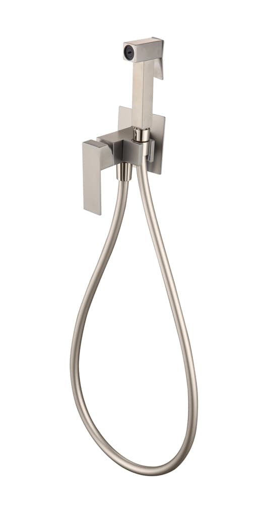 Grifo Empotrado de Bidé SERENITY Níquel Cepillado