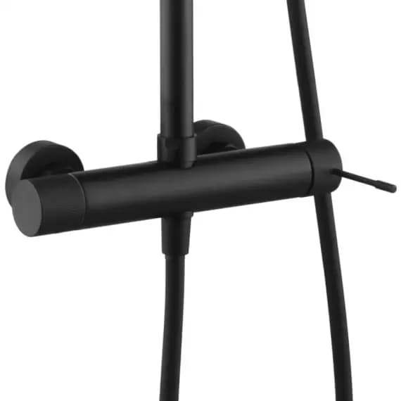 Conjunto de ducha monomando Line negro mate / BDD038/NG