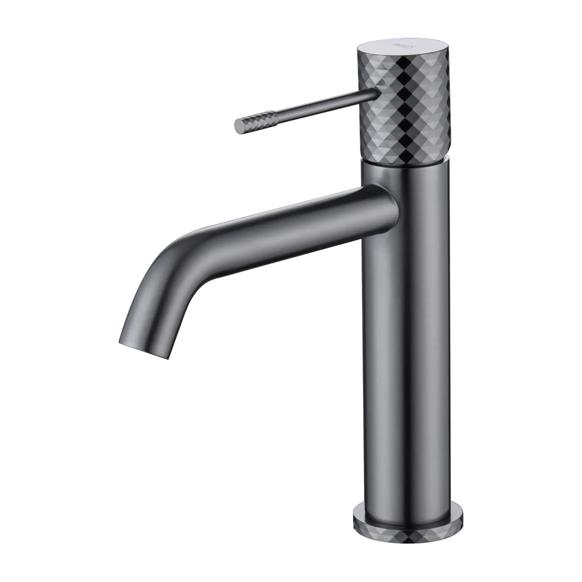 Monomando lavabo GENOVA black gun metal / BDG053-1BGM