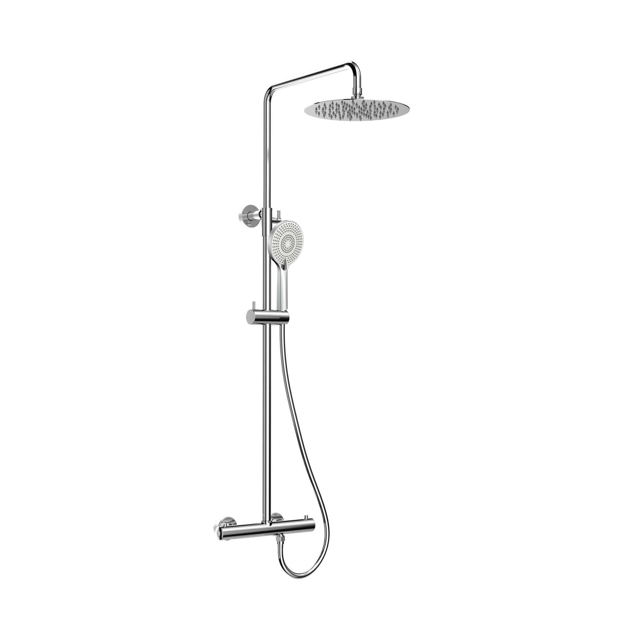 Columna de Ducha vista Round ELITE Termostática Cromo 3014
