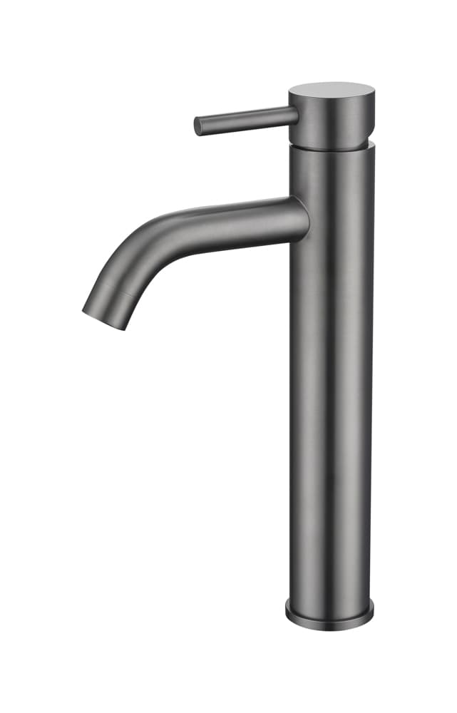 Grifo Monomando de Lavabo Alto ROCK Black Gum Metal