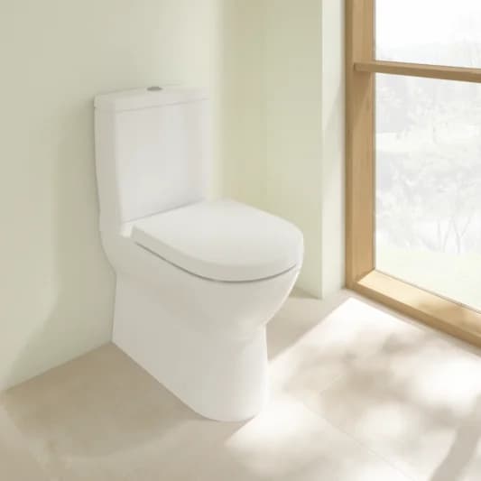Tapa compatible Wc Duroplast O novo de Villeroy Boch blanca