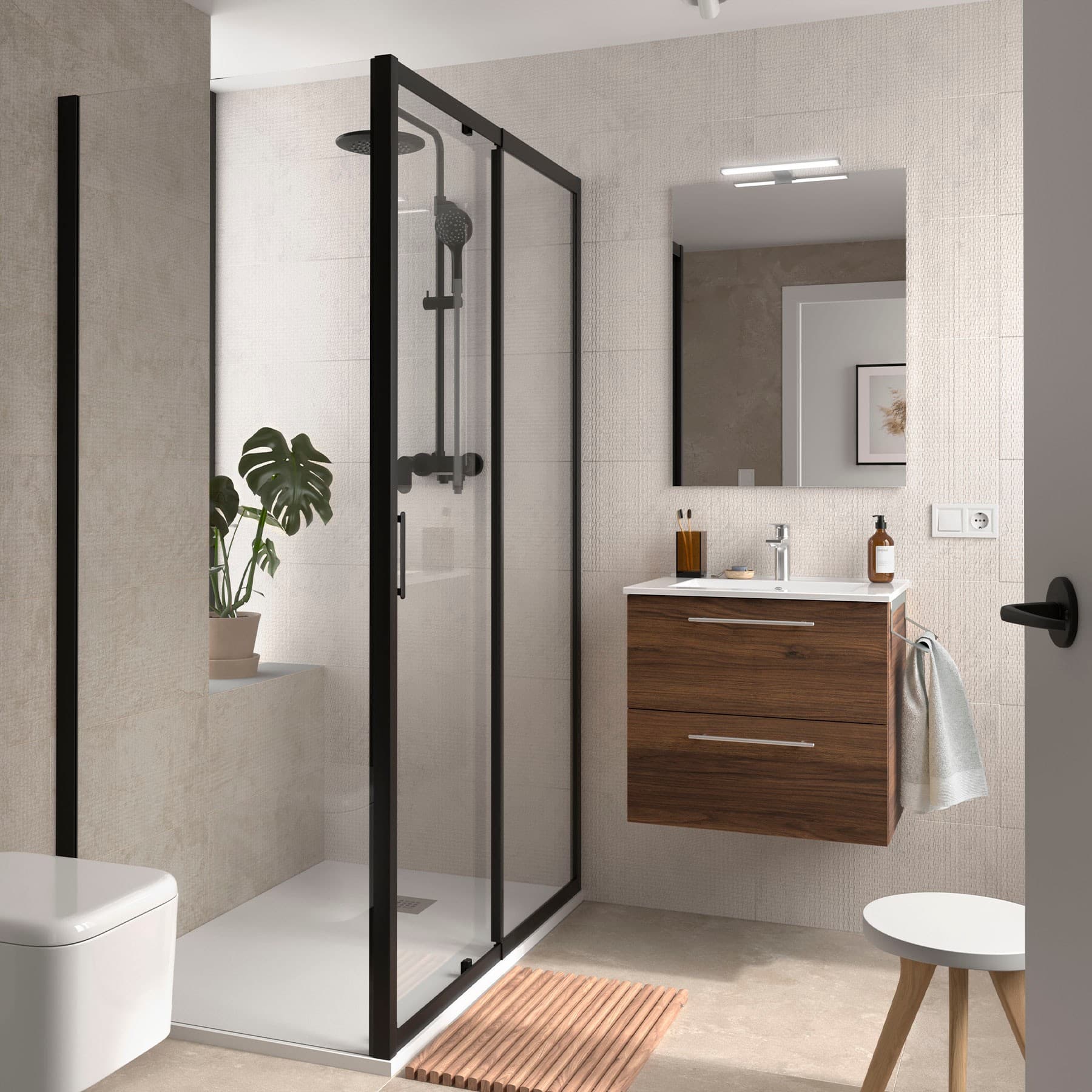 Mueble baño suspendido Silane de Salgar