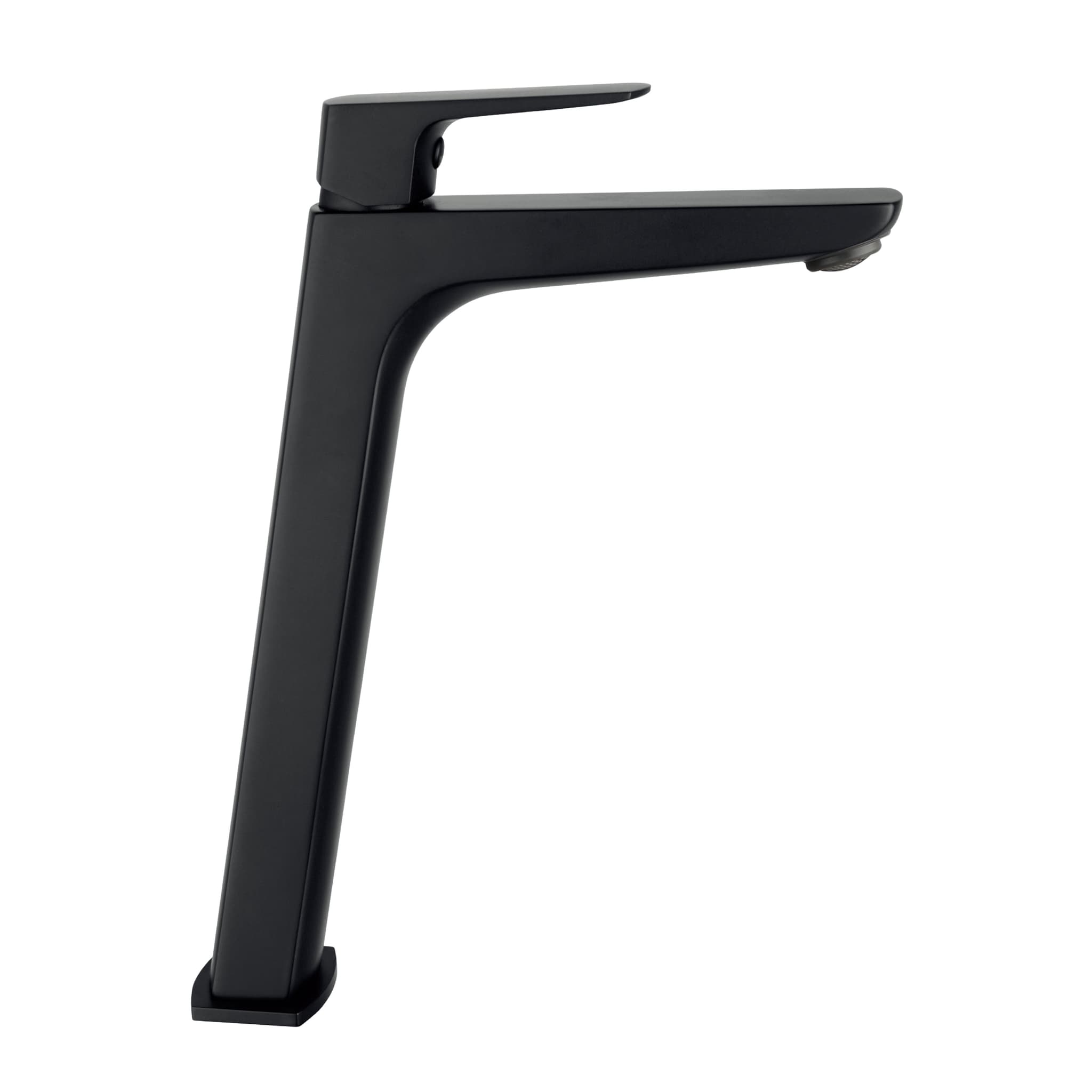 Grifo de lavabo de caño alto Marriot negro 3154NG