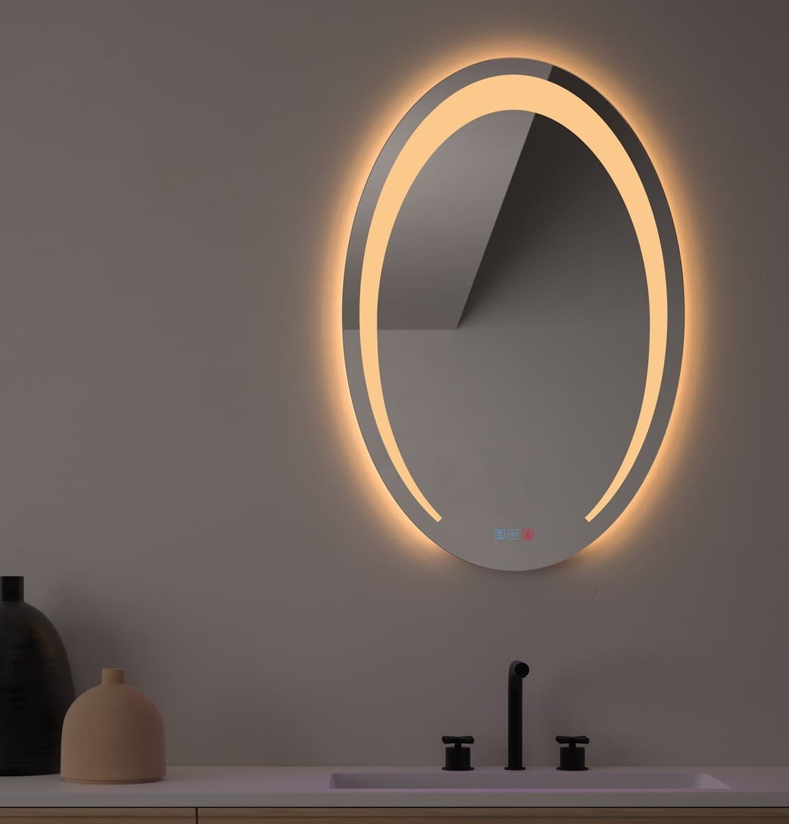 Espejo de baño LED Suso de DYLED · Standard y Standard Pro