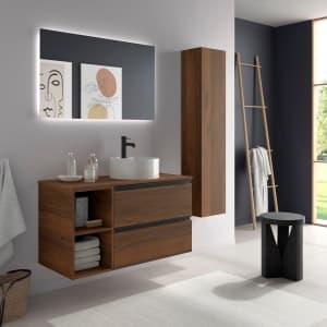 Mueble de baño Bequia Plus metal 700