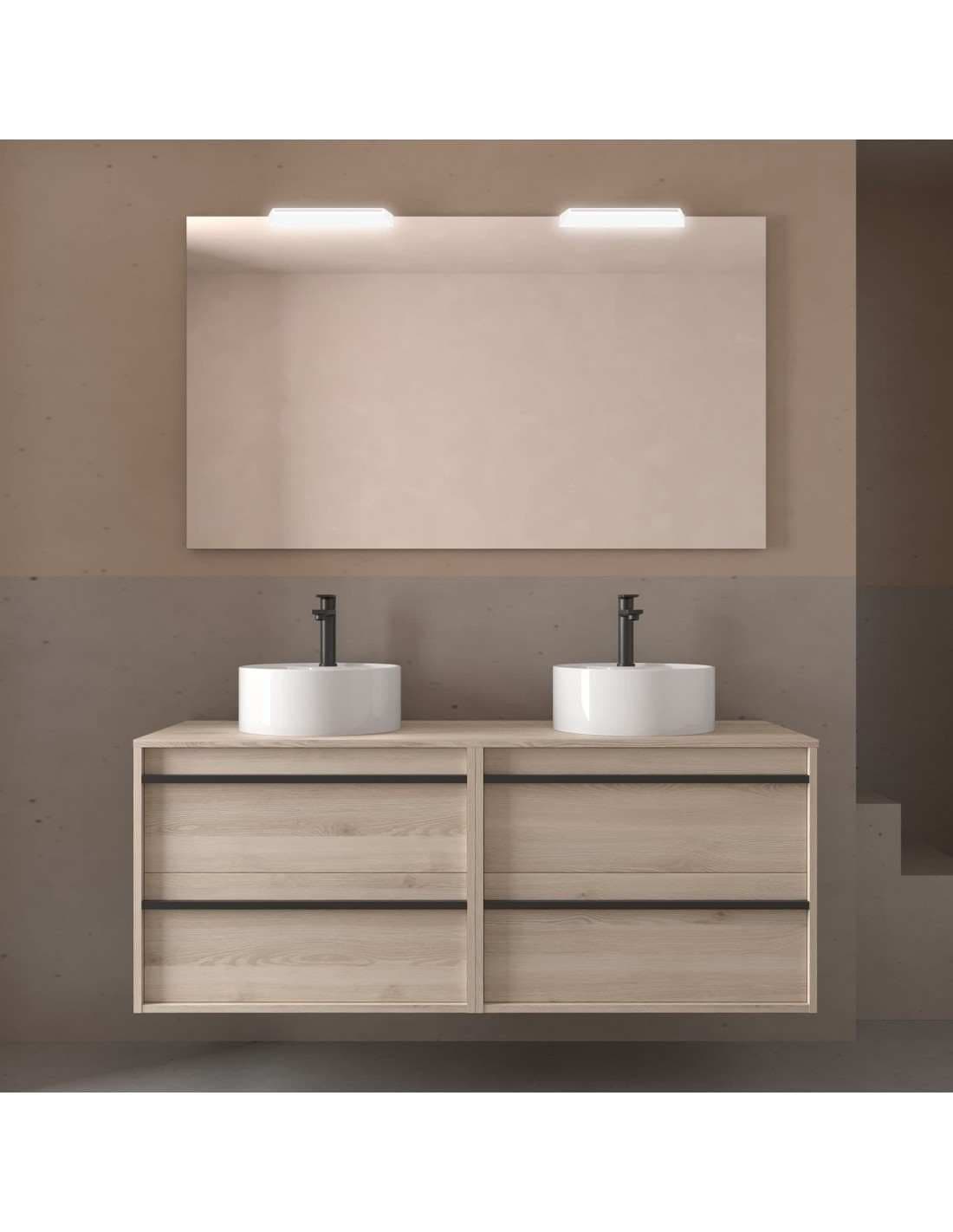 Mueble baño suspendido ATTILA de Salgar 140 TOP