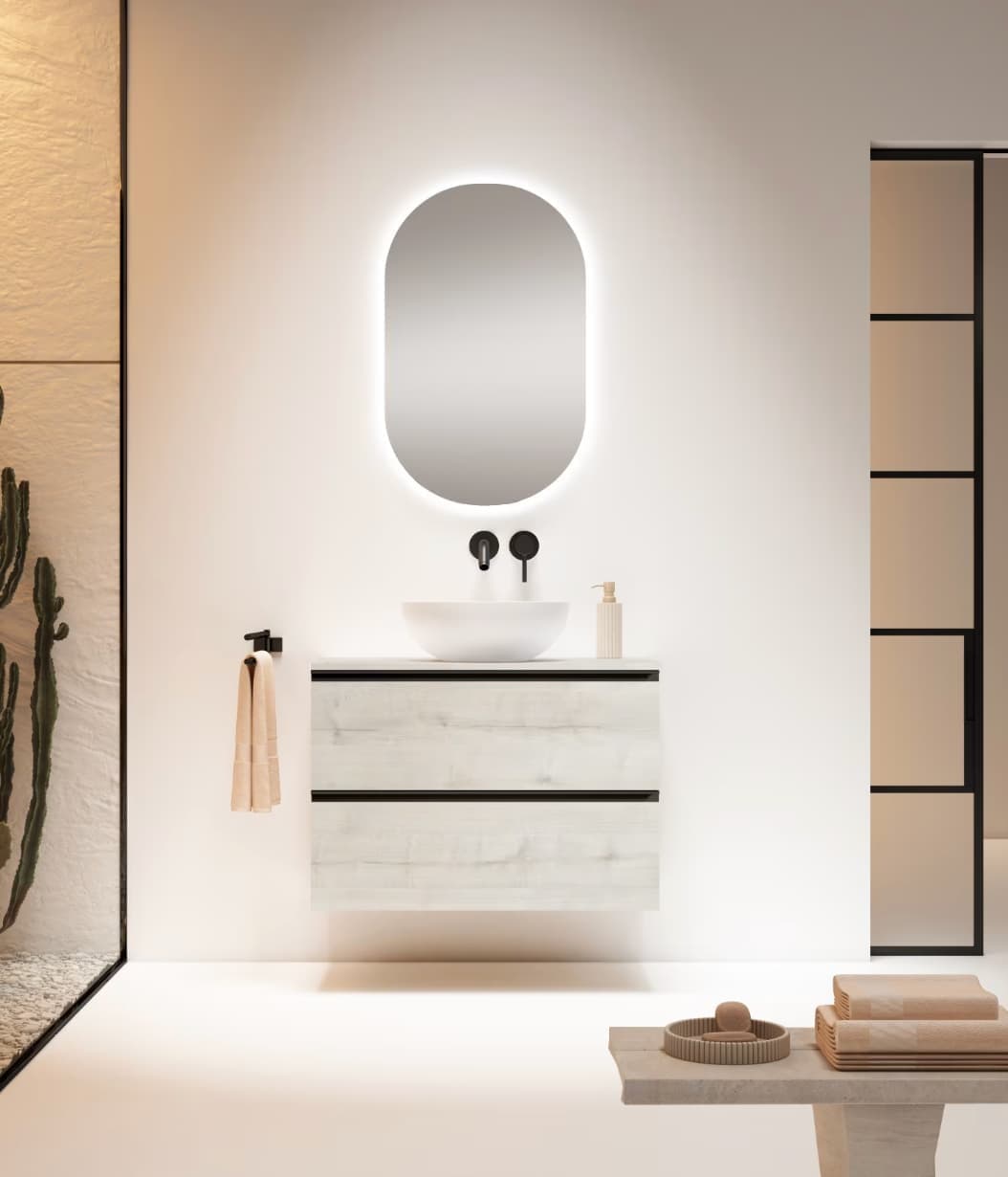 Mueble de baño suspendido Granada 2C TOP de Visobath
