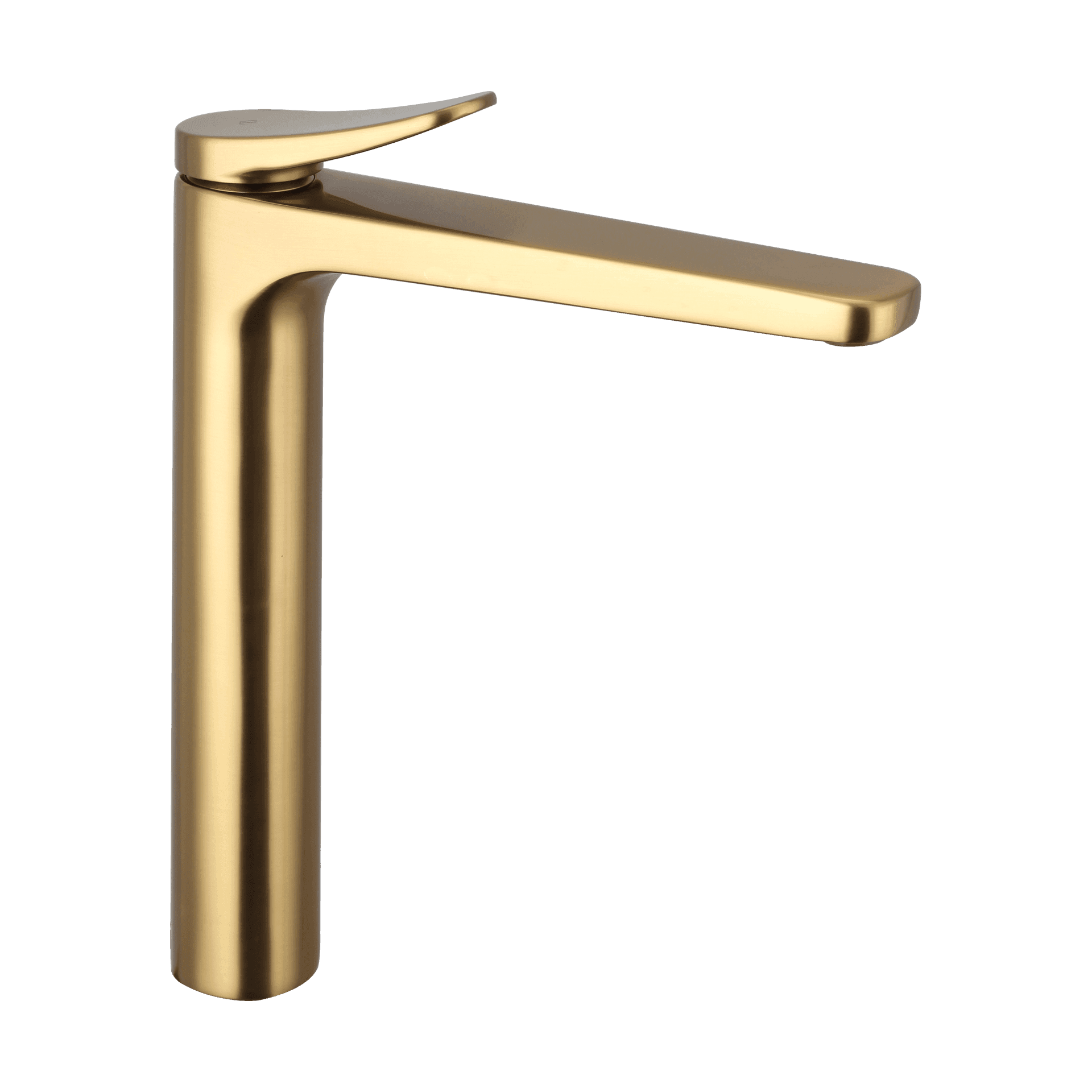 Grifo de lavabo de caño alto Clio oro 3246OR