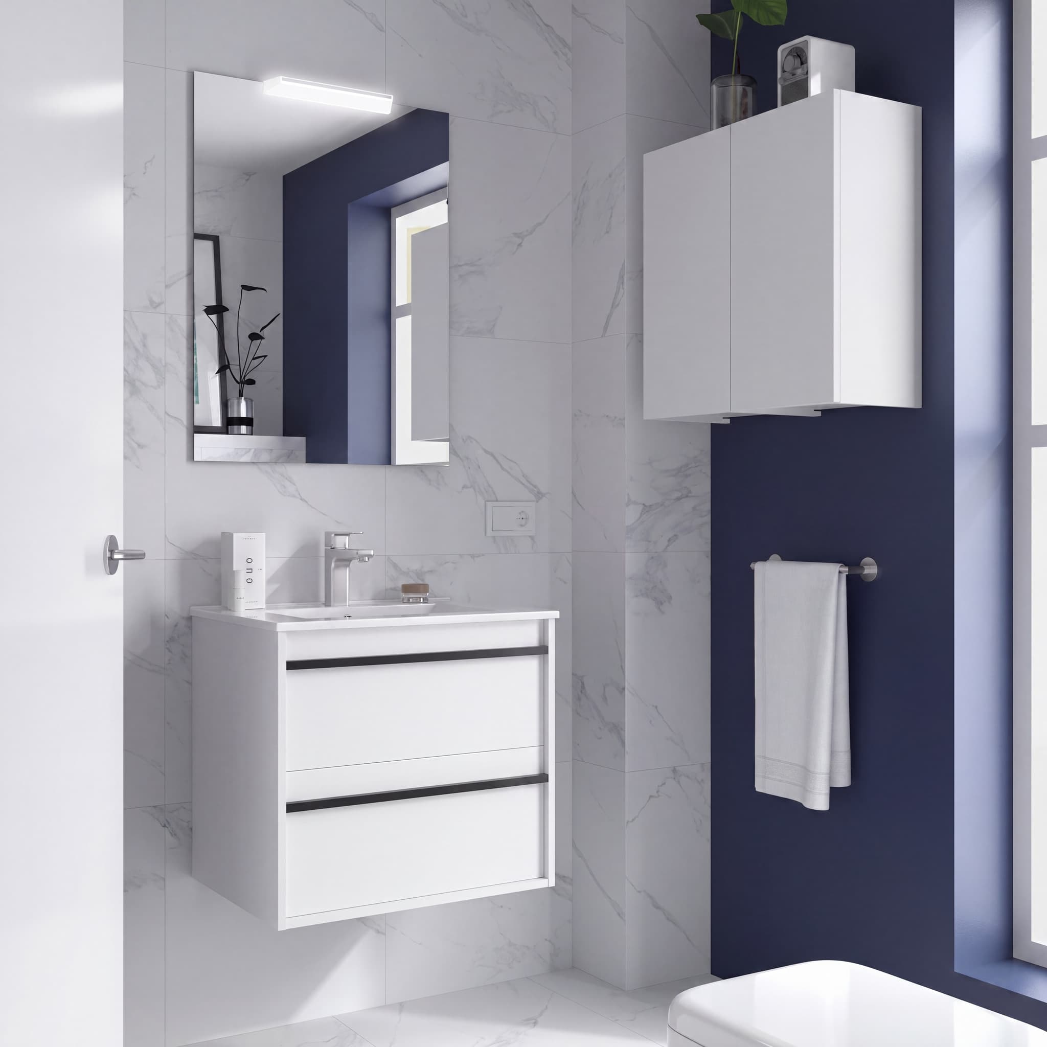 Mueble baño suspendido ATTILA de Salgar 60-70-80-100