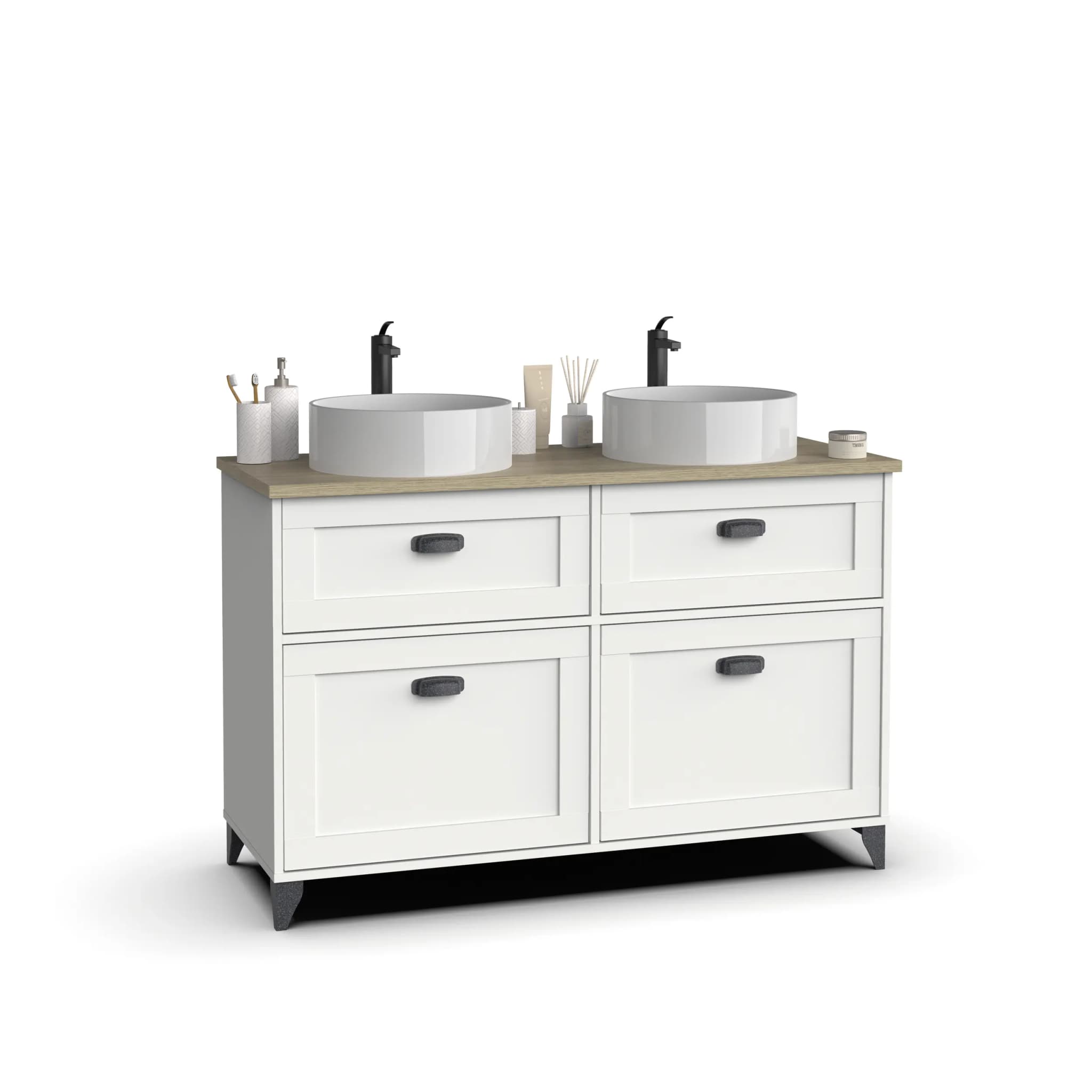 Mueble de lavabo Toscana 120 en KIT