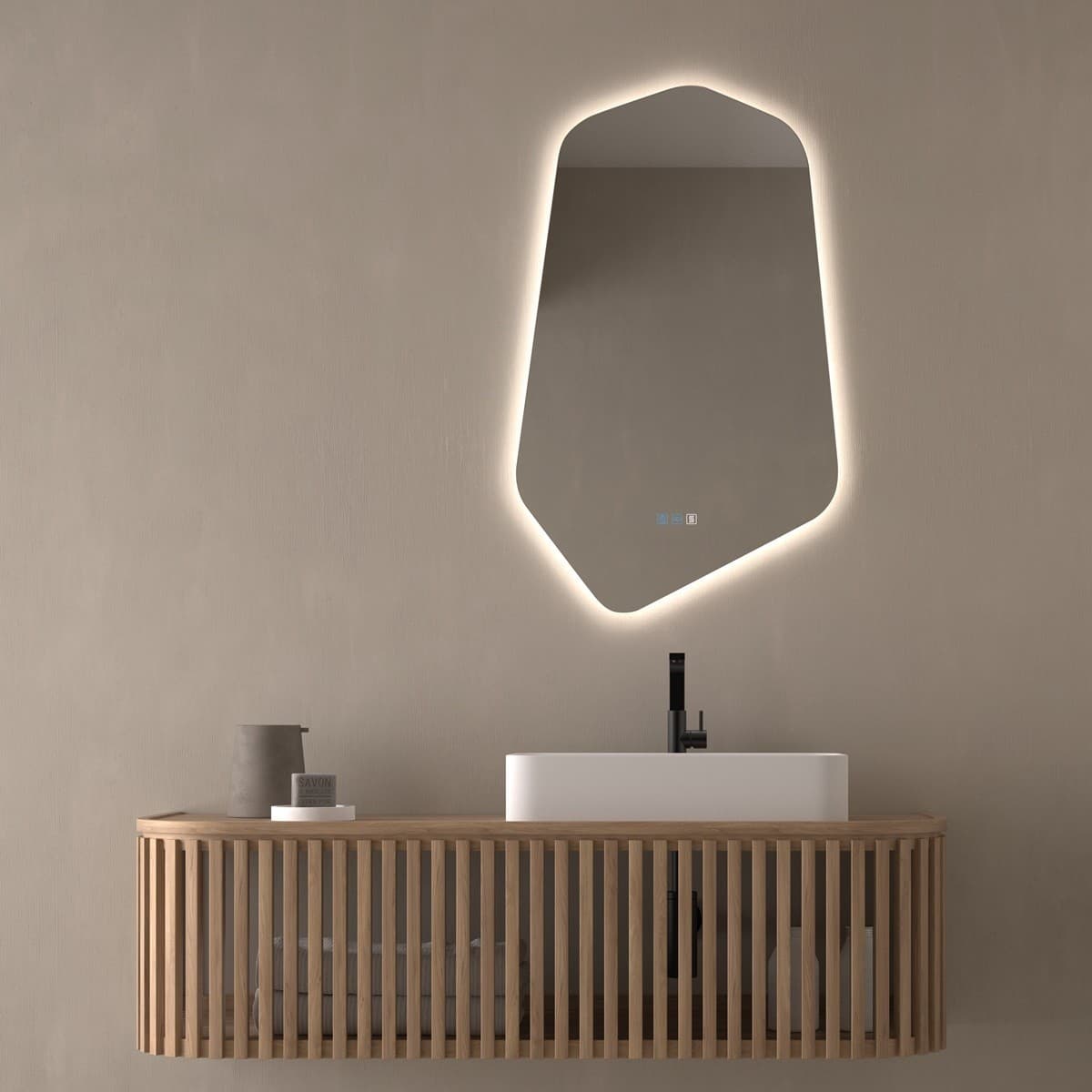Espejo de baño LED Albaicín de DYLED · Standard y Standard Pro