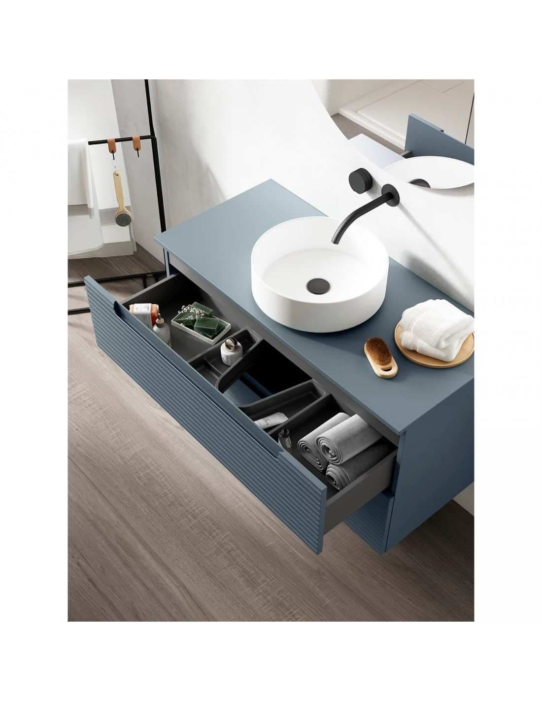 Mueble baño suspendido Kyoto Laminado de Visobath 60-80-100-120 TOP