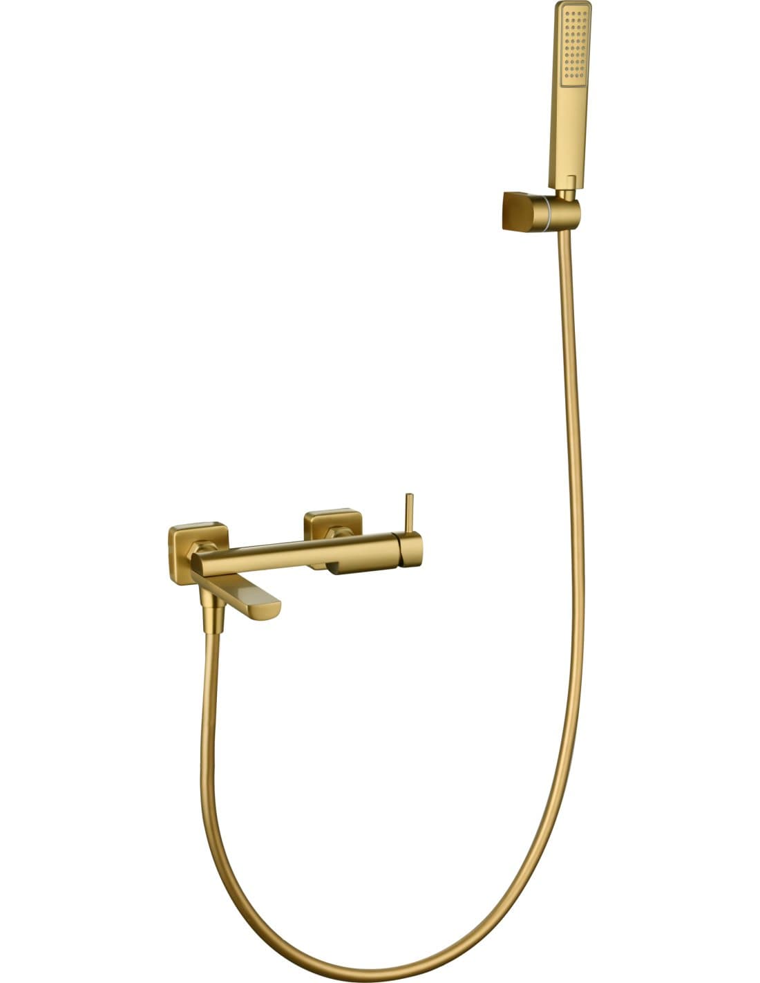 KIT BAÑO/DUCHA MONOMANDO TOSCANA ORO CEPILLADO BDT064-4OC