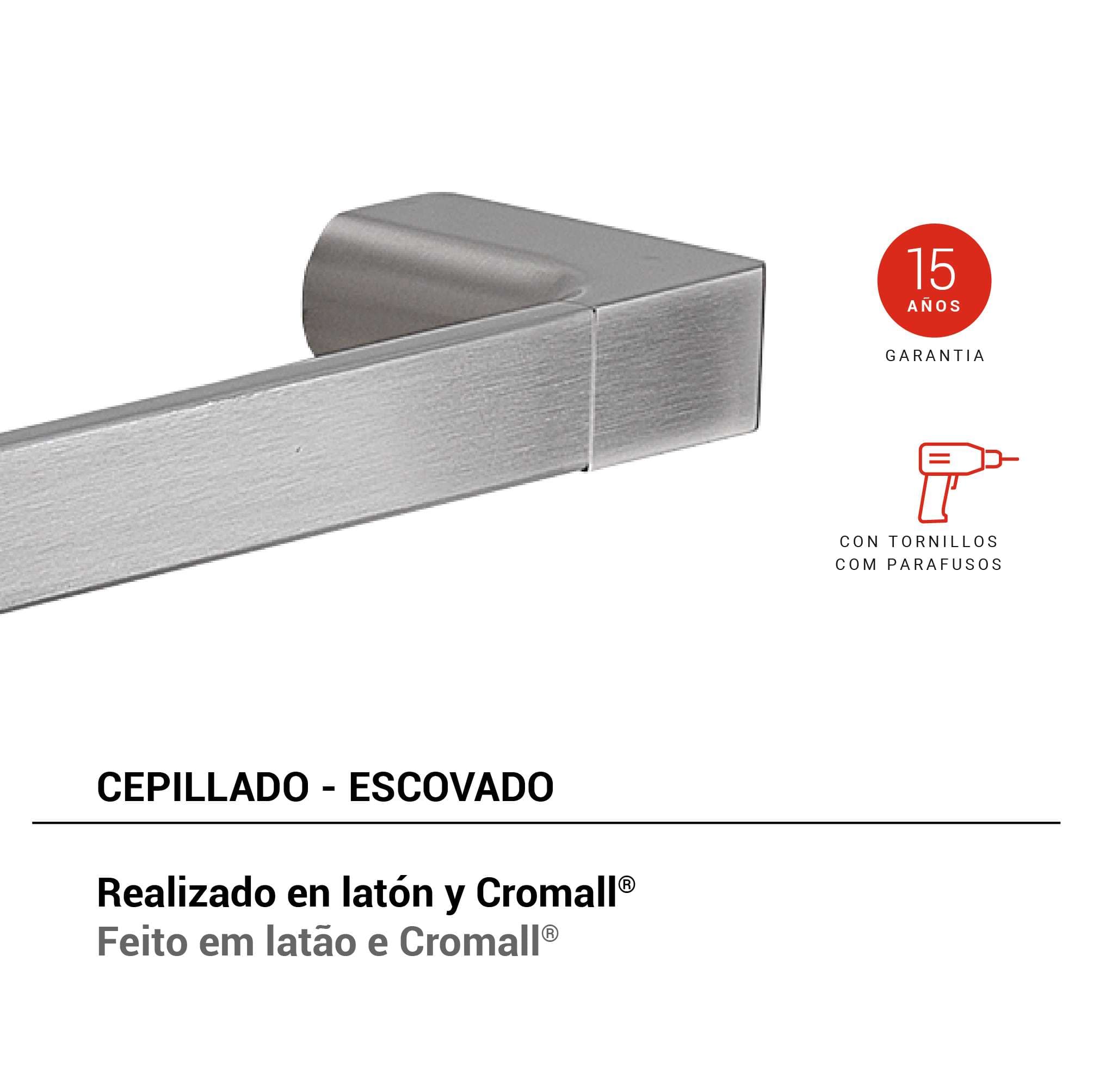 toallero 45 cm pirenei cepillado