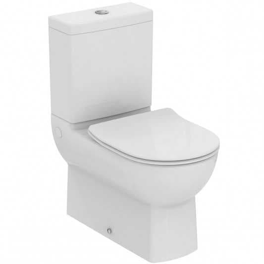 Tapa Wc compatible Duroplast Eurovit recto de Ideal Standard blanca