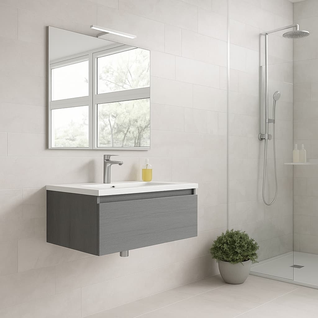 Mueble de baño suspendido Box 1C de 28 de Visobath