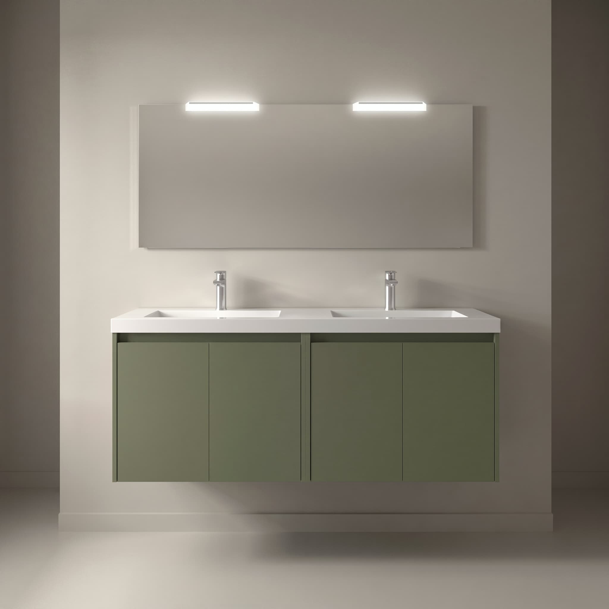 Mueble baño suspendido Noja 4P de Salgar 120-140