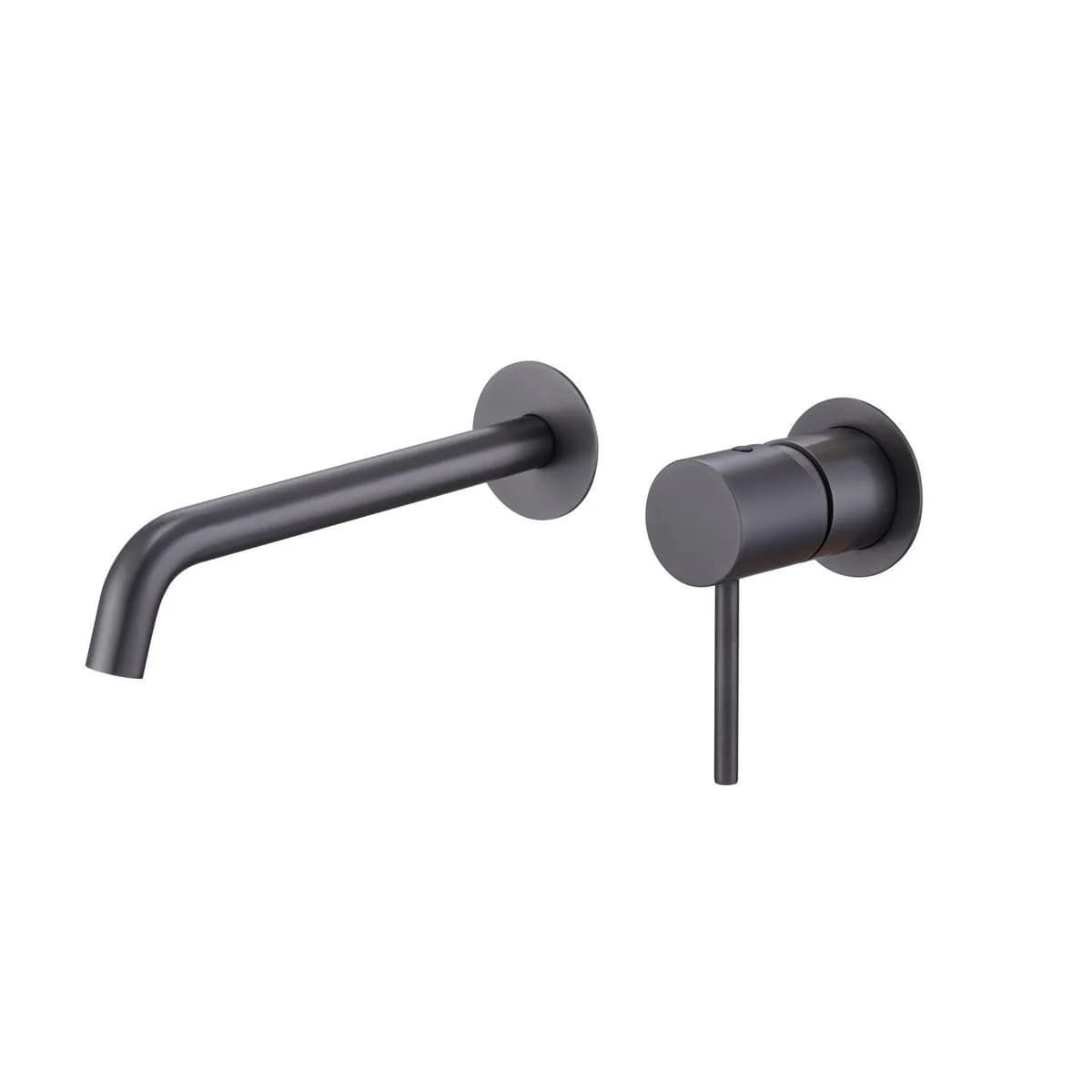 Monomando lavabo empotrado Monza black gun metal / GLM039/BGM