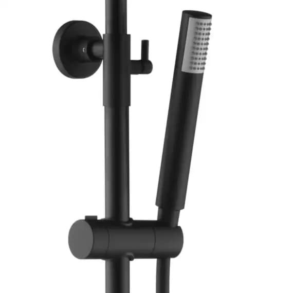 Conjunto de ducha monomando Line negro mate / BDD038/NG
