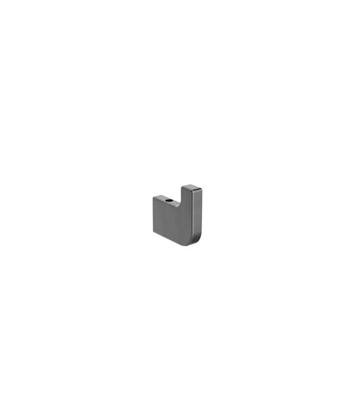 Percha individual de baño black gun metal Nova de Medimex CAN007-01/BGM