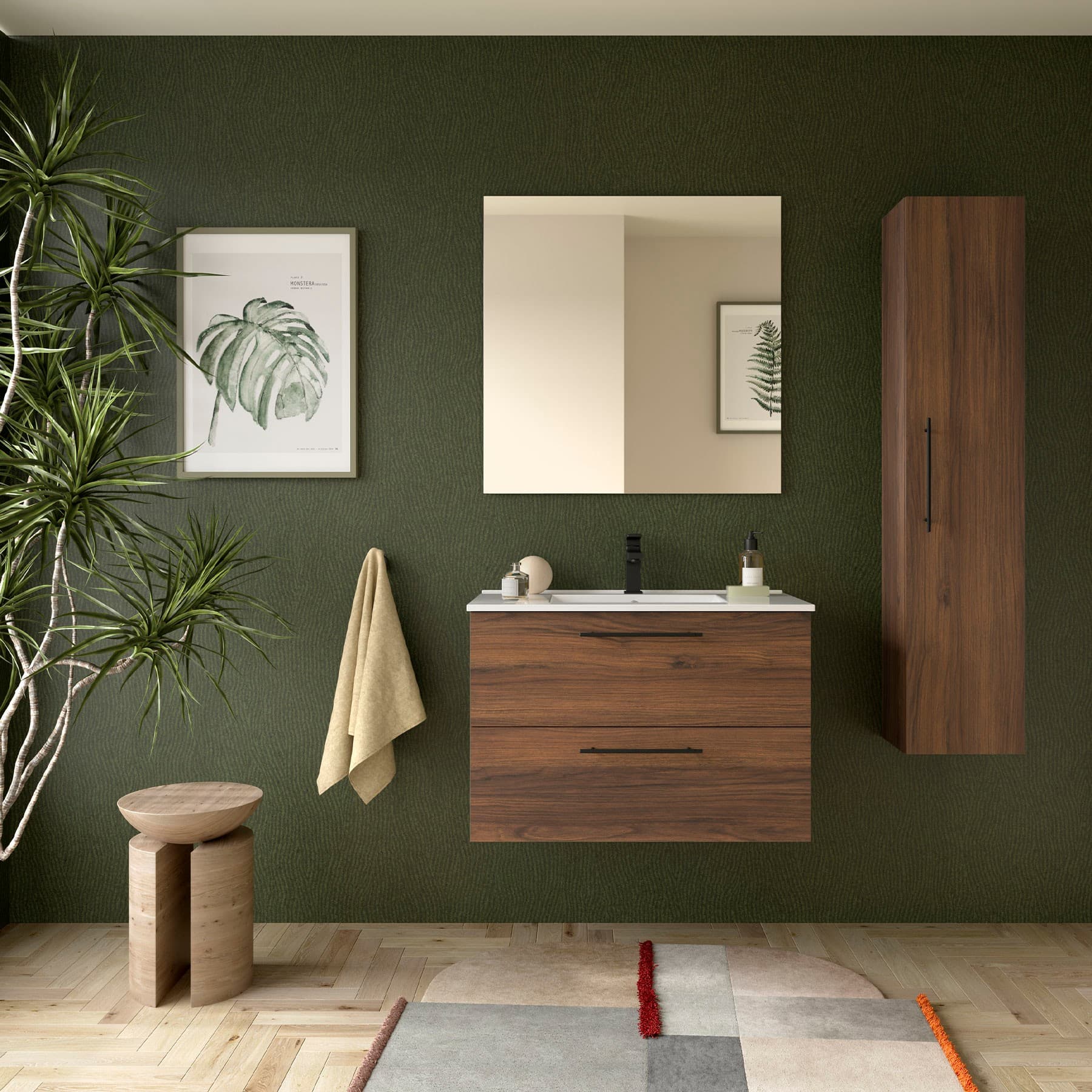 Mueble baño suspendido Silane de Salgar