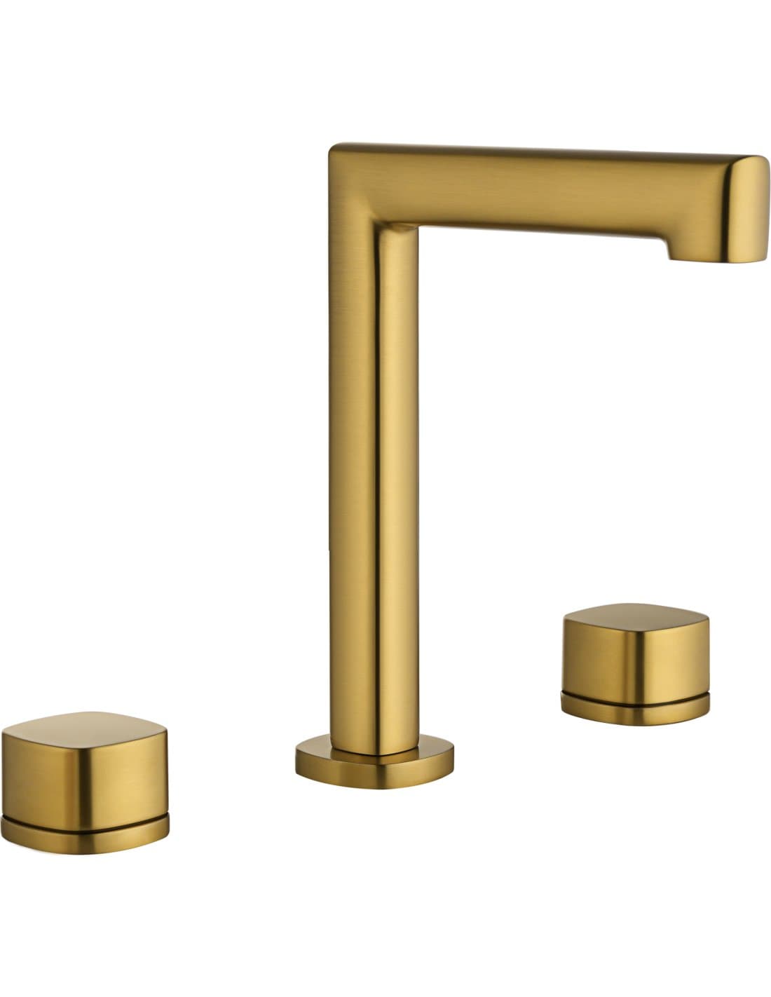 LAVABO BIMANDO SOBRENCIMERA CAÑO BAJO TOSCANA ORO CEPILLADO BBT064/OC