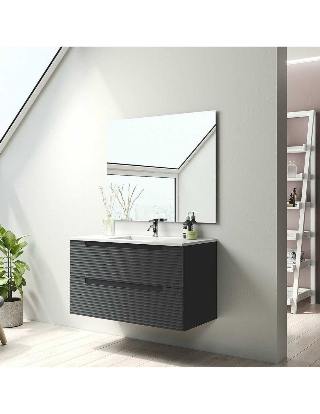 Mueble baño suspendido Kyoto Lacado de Visobath 60-80-100-120
