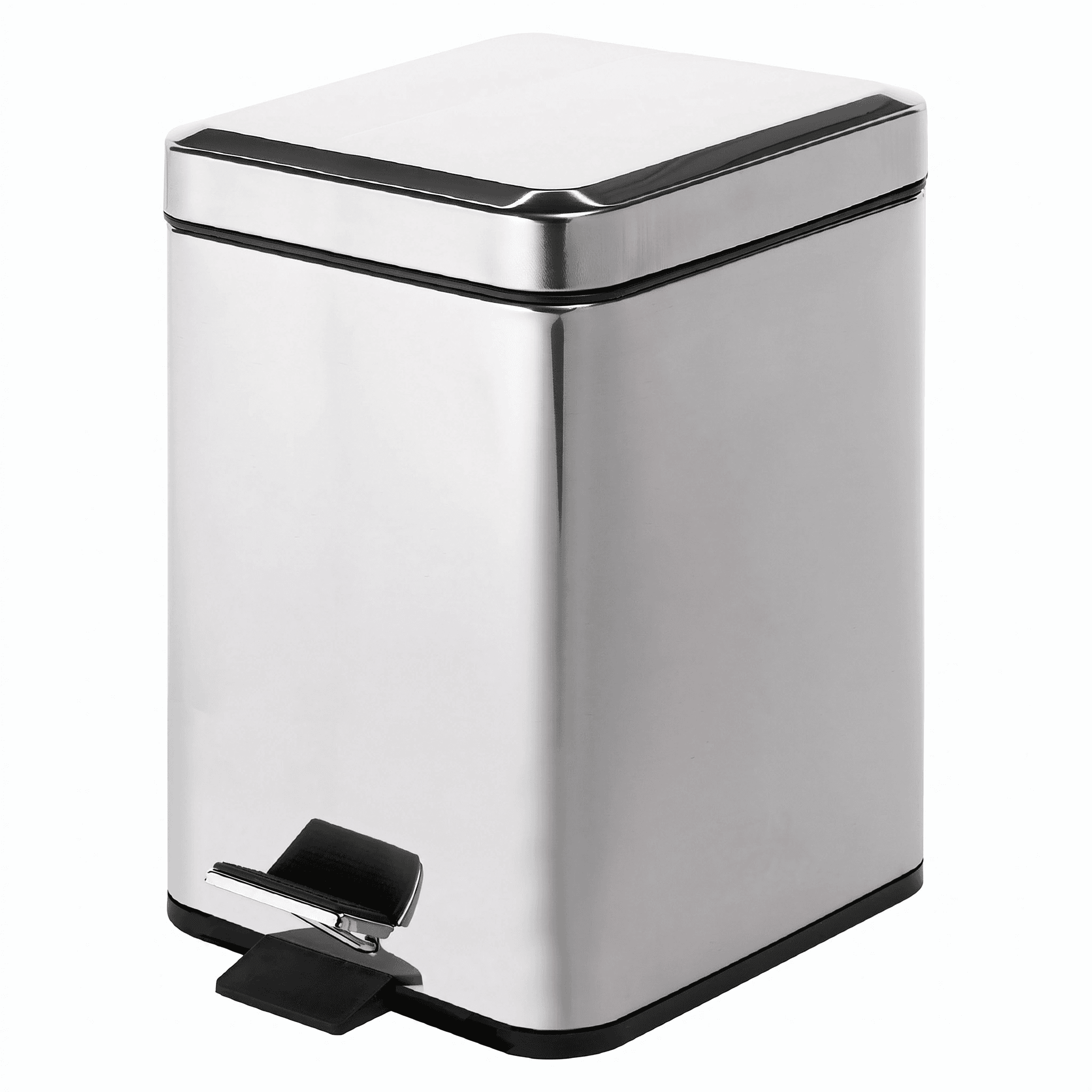 PAPELERA 5 lt ARGENTA CROMO