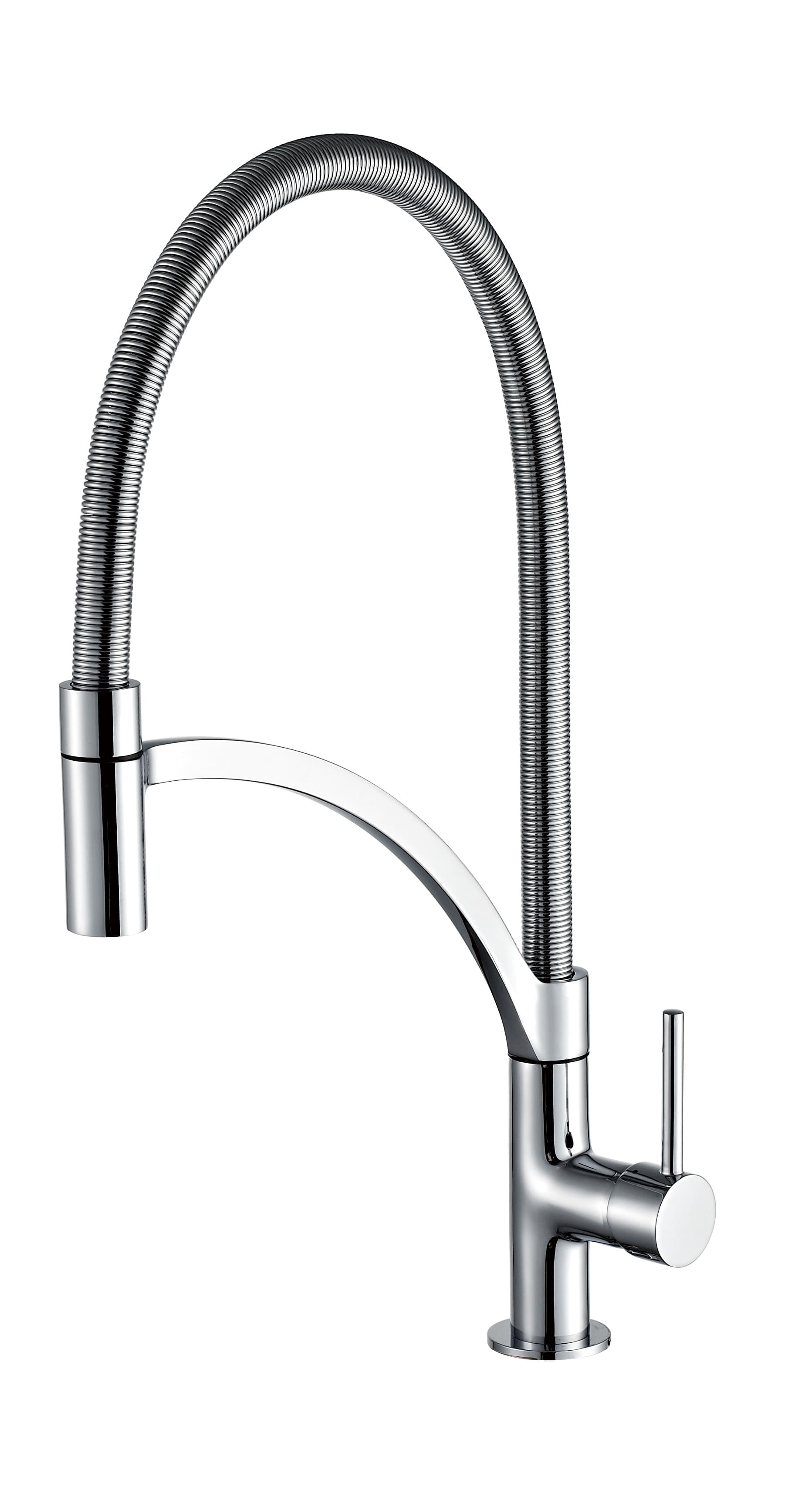 Grifo de cocina extraíble Design cromo 3141