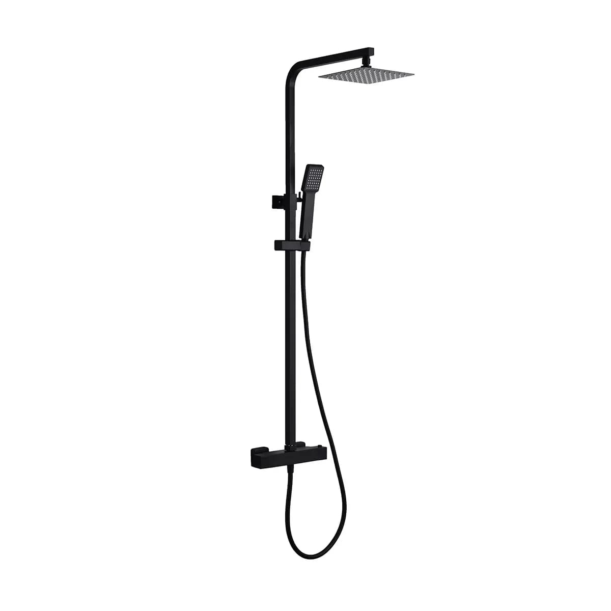 Conjunto
  de ducha termostático VIGO negro mate / BTV013/NG