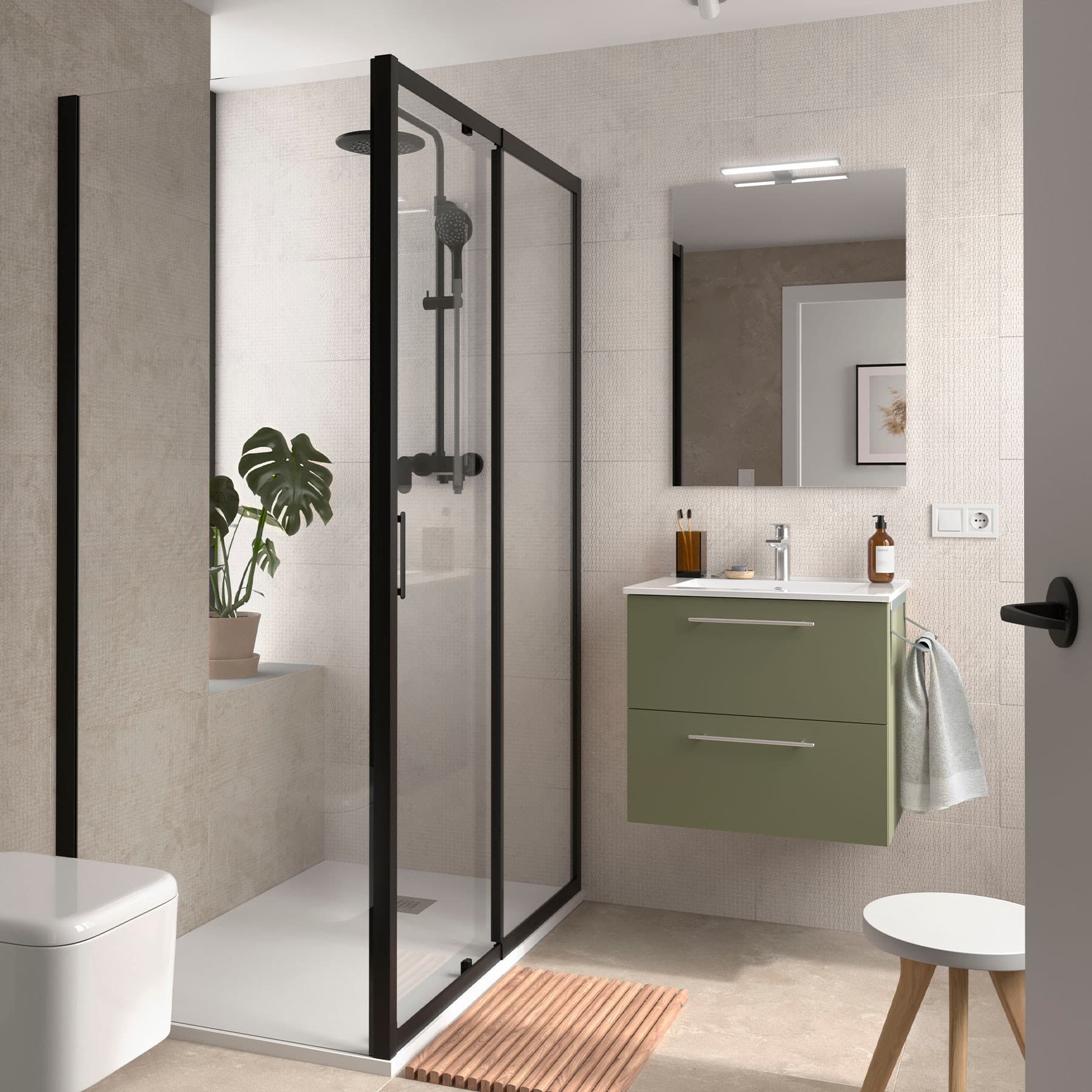 Mueble baño suspendido Silane de Salgar