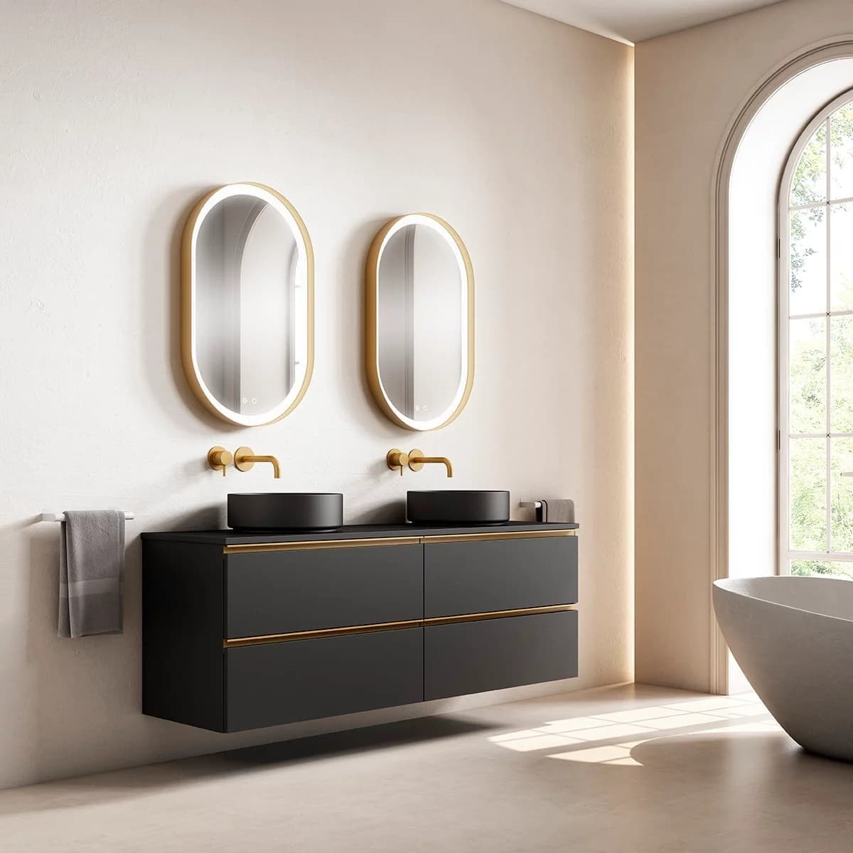 Mueble de baño suspendido Granada 2C TOP de Visobath