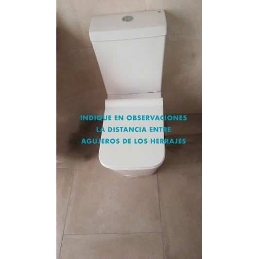Tapa compatible Wc Duroplast Formentera de Strohm Teka blanca