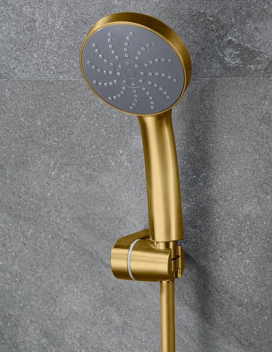 Kit baño / ducha monomando Roma oro cepillado / BDR001-4OC