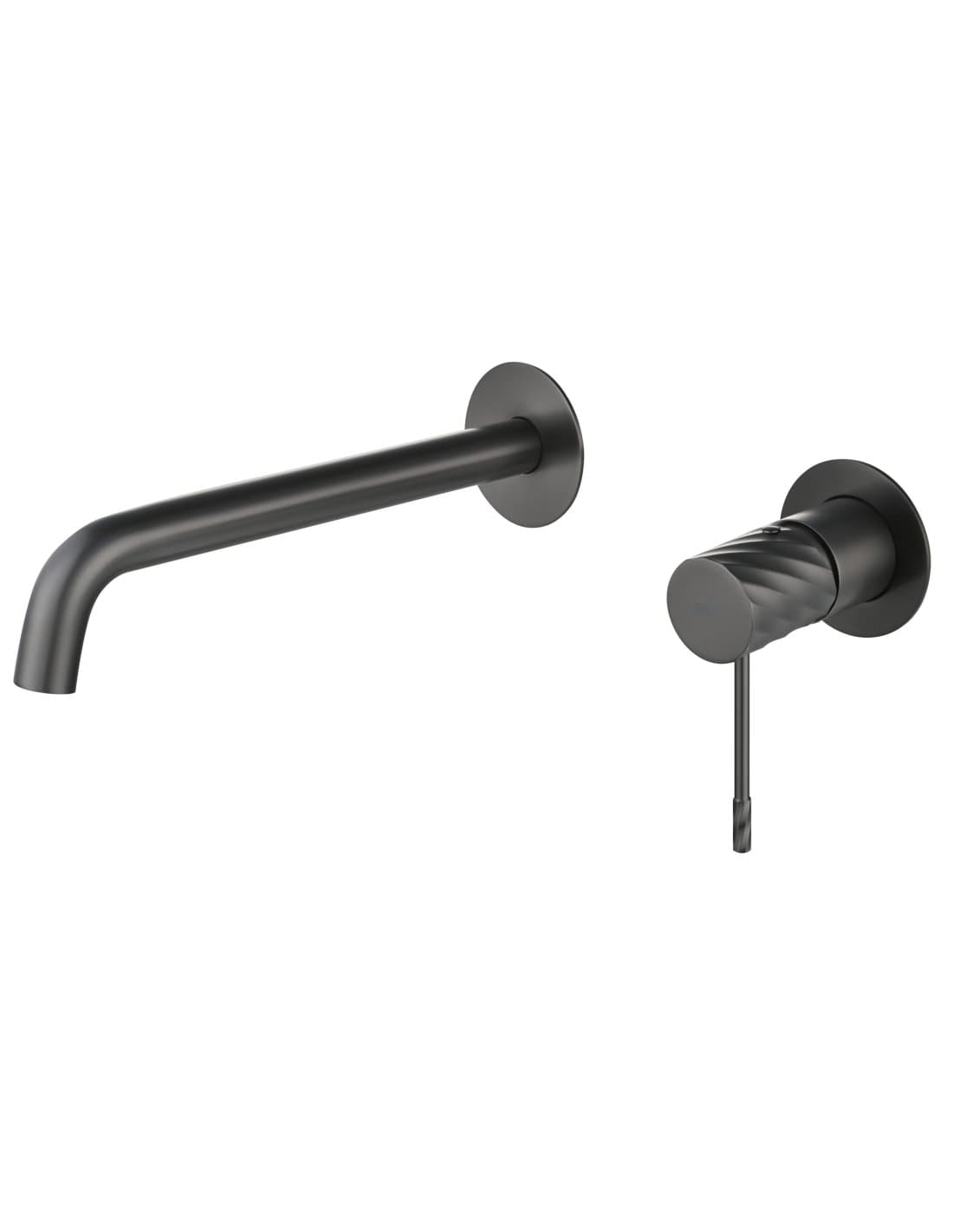 MONOMANDO EMPOTRADO LAVABO BLESS BLACK GUN METAL GLB063/BGM