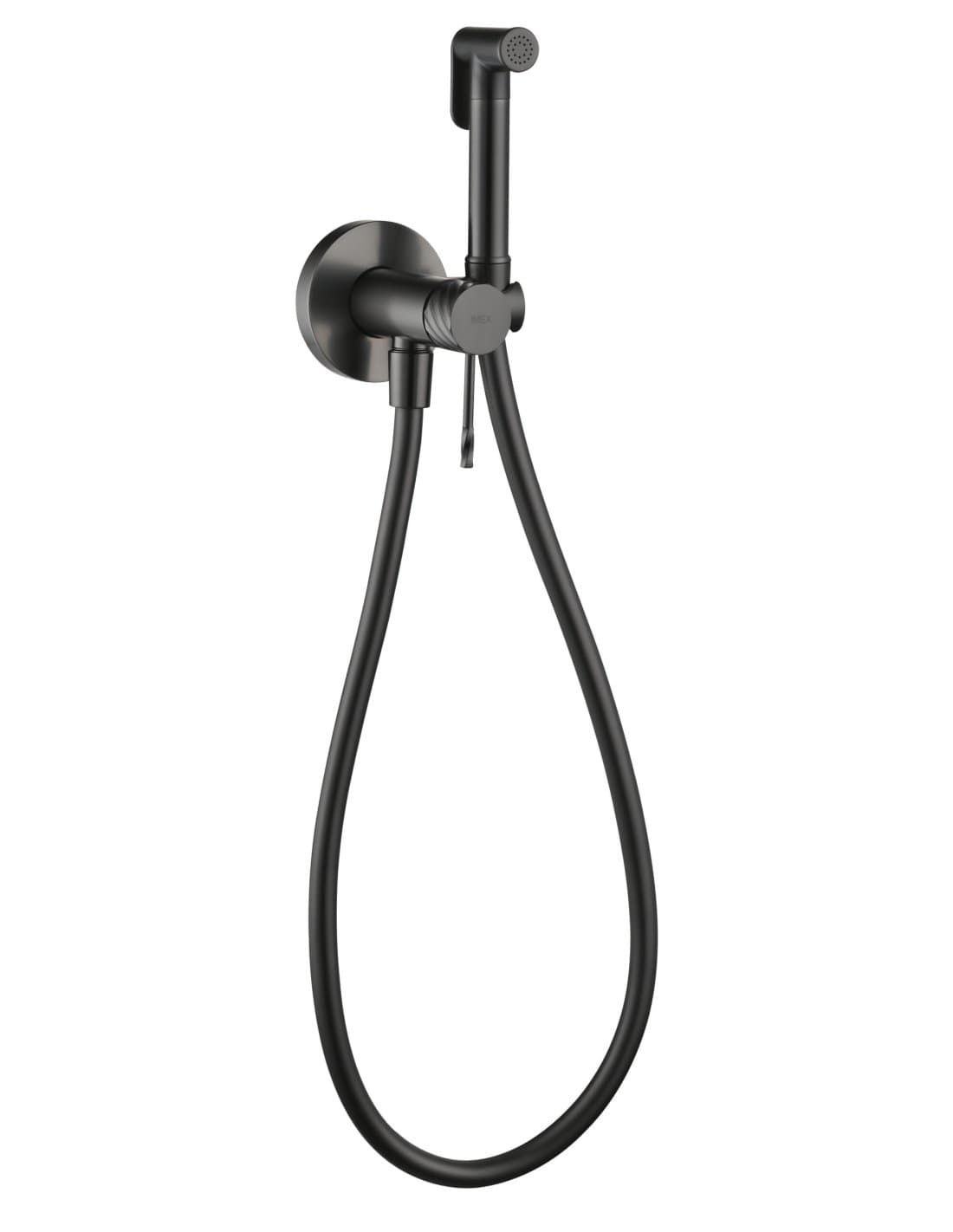 GRIFO EMPOTRADO DE BIDÉ BLESS BLACK GUN METAL RDB063/BGM