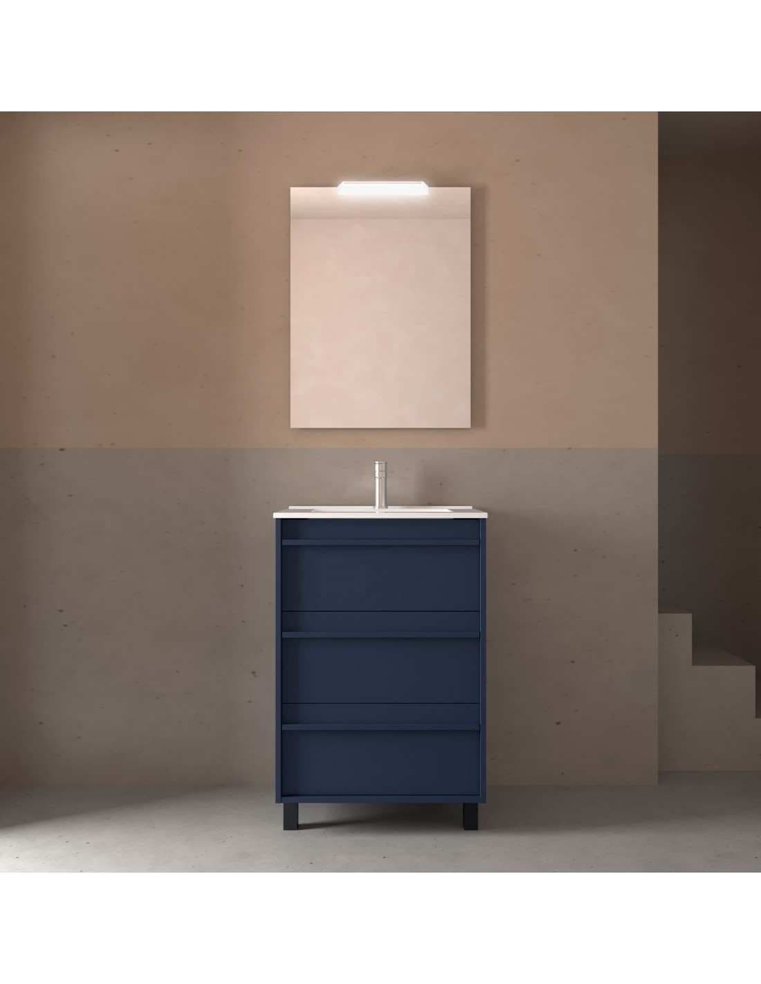 Mueble baño suspendido ATTILA 3C de Salgar 60-70-80-100