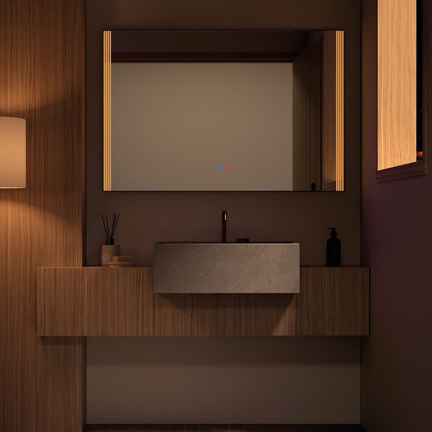 Espejo de baño LED Midi de DYLED · Standard y Standard Pro