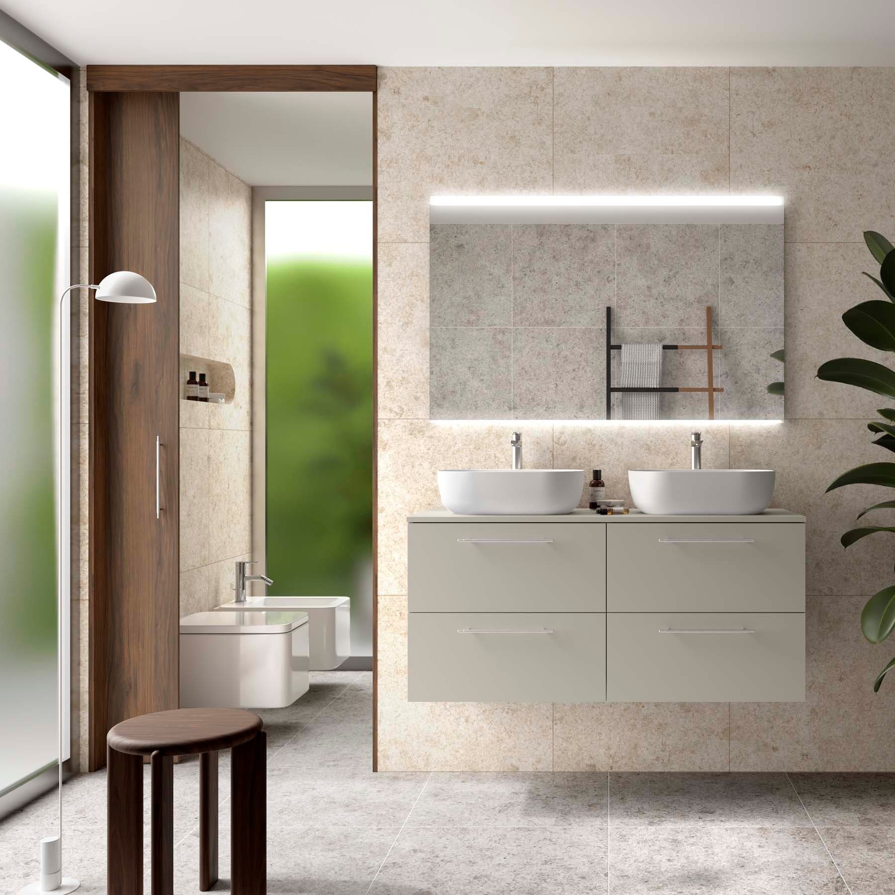 Mueble baño suspendido Silane TOP de Salgar 120