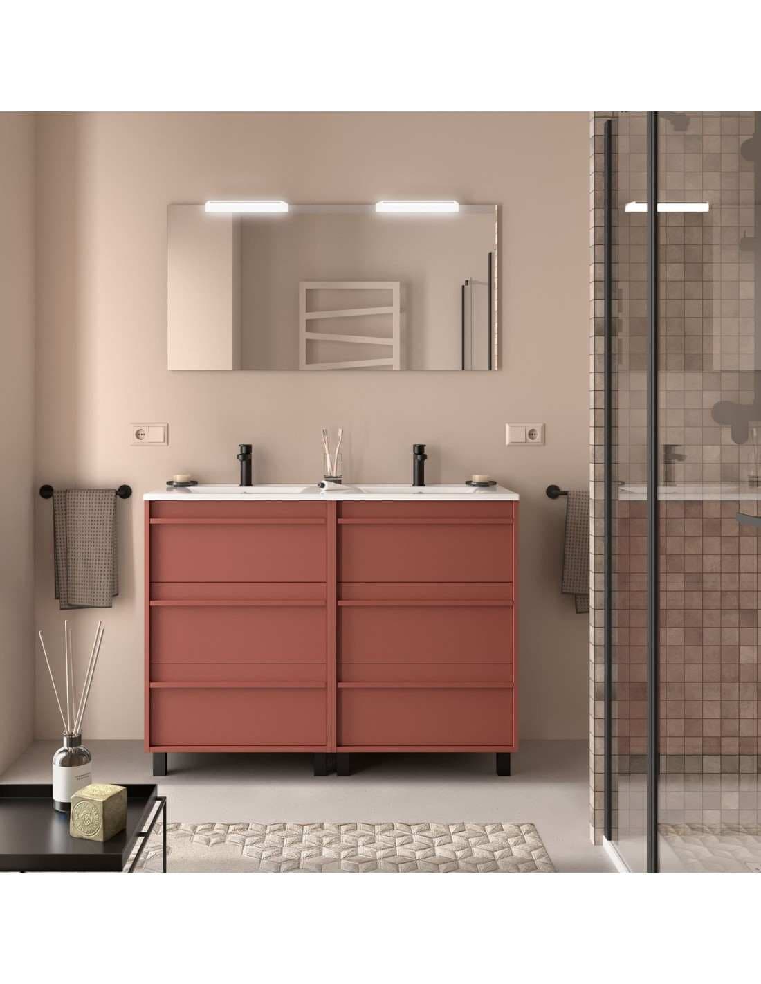 Mueble baño suspendido ATTILA 3C de Salgar 120