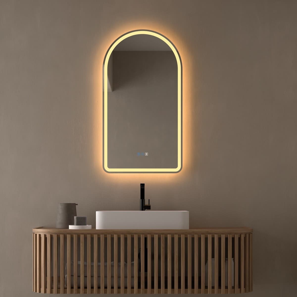 Espejo de baño LED Acueducto de DYLED · Standard y Standard Pro
